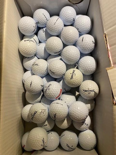 Golfballen; 50 lakeballs Spalding, Ophalen of Verzenden, Gebruikt, Bal(len)