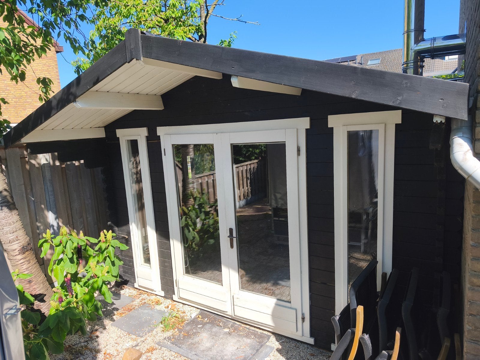 Tuinhuis 350 x 350, Ophalen