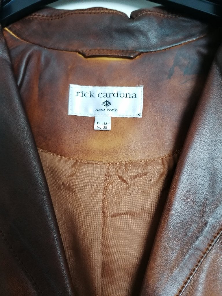 Lerenjas geflame maat 38 Rick Cardona, Bruin, Nieuw, Rick Cardona, Ophalen