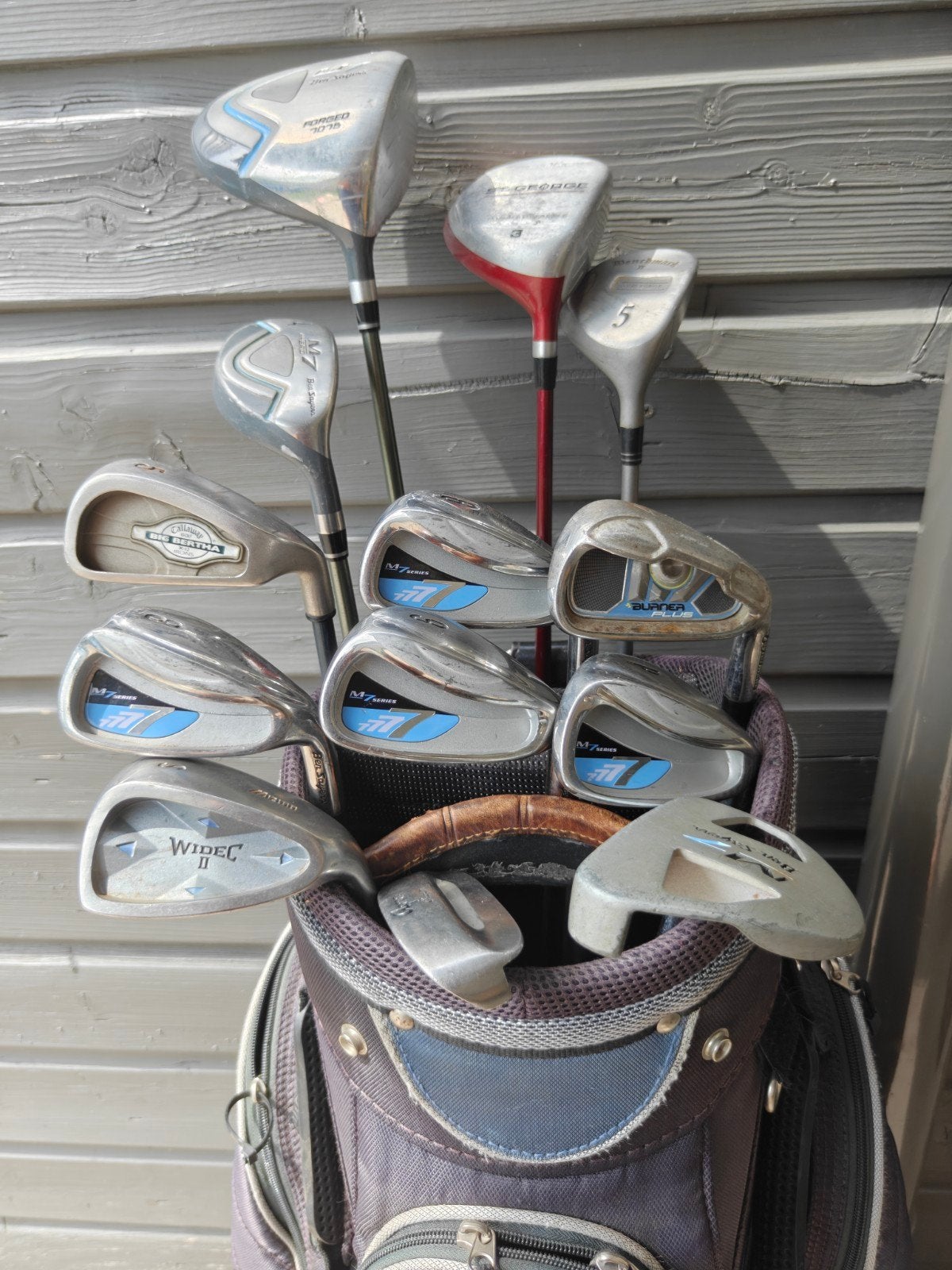 Complete golfset dames R.H. / graphite regular + Golftas, Sport en Fitness, Golf, Ophalen of Verzenden, Zo goed als nieuw, Set