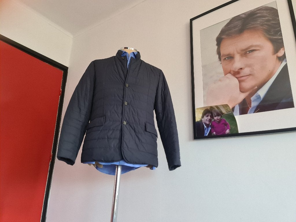 Tommy Hilfiger Jas met mooie blauwe kleur maat L, Maat 52/54 (L), Blauw, Ophalen of Verzenden, Zo goed als nieuw