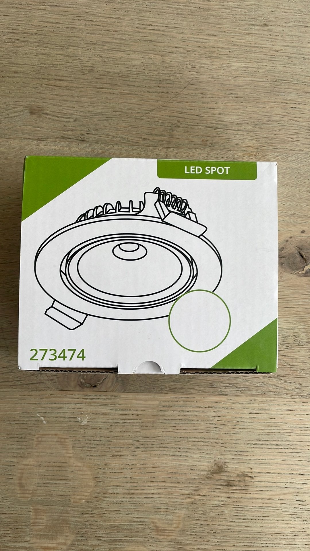 1 led spot: zie foto’s voor details. GRATIS, Ophalen, Nieuw