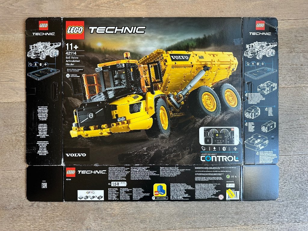 42114 LEGO Technic 6x6 Volvo Articulated Hauler, Kinderen en Baby's, Ophalen, Inclusief instructies, Lego, Zo goed als nieuw