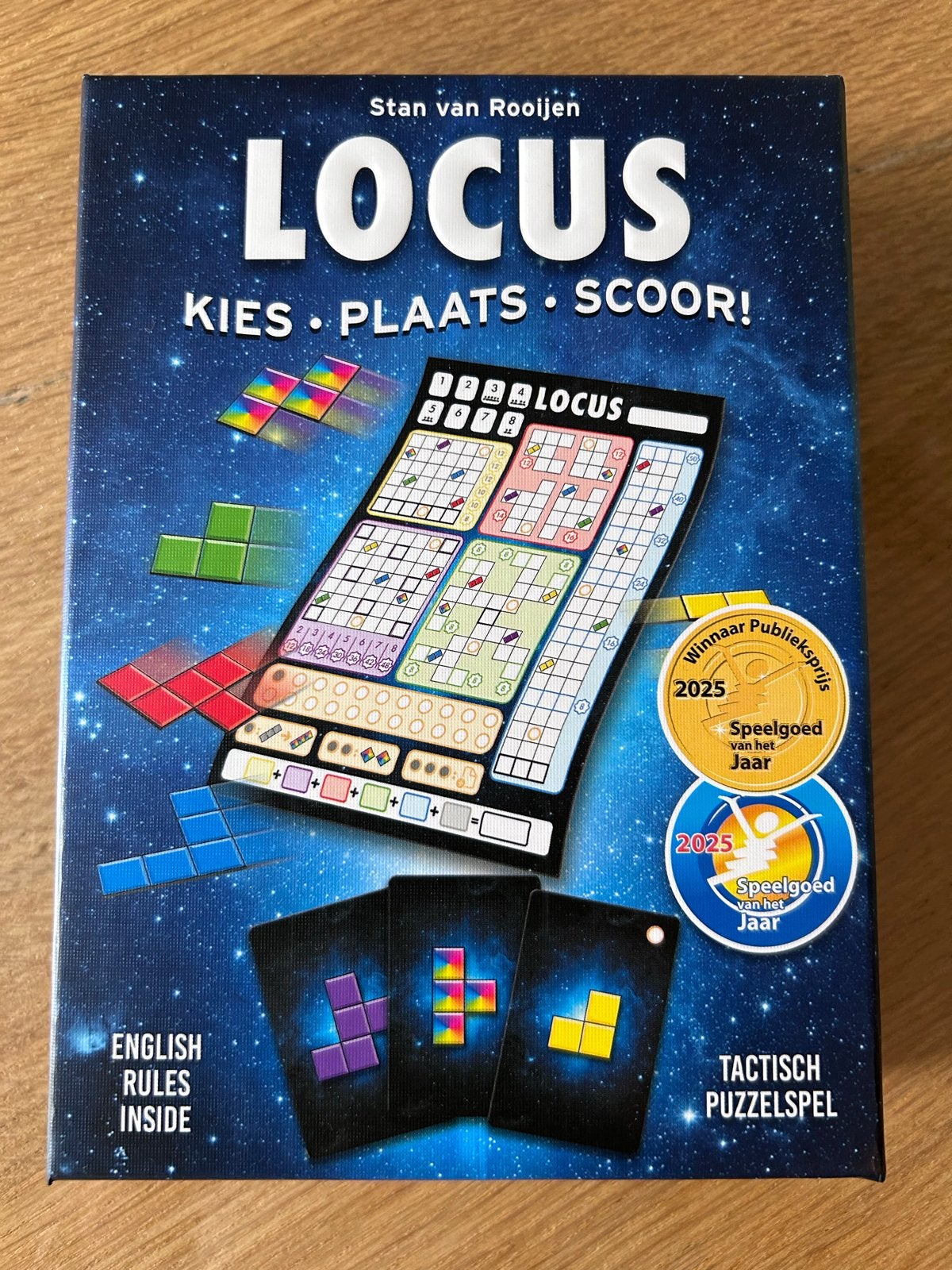 Locus Bordspel - Strategisch en Uitdagend, Een of twee spelers, Ophalen of Verzenden, Nieuw