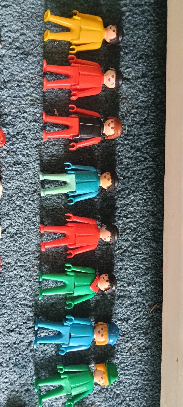 Vintage Playmobil poppetjes 1974 met vaste hand - Gaaf!, Ophalen of Verzenden