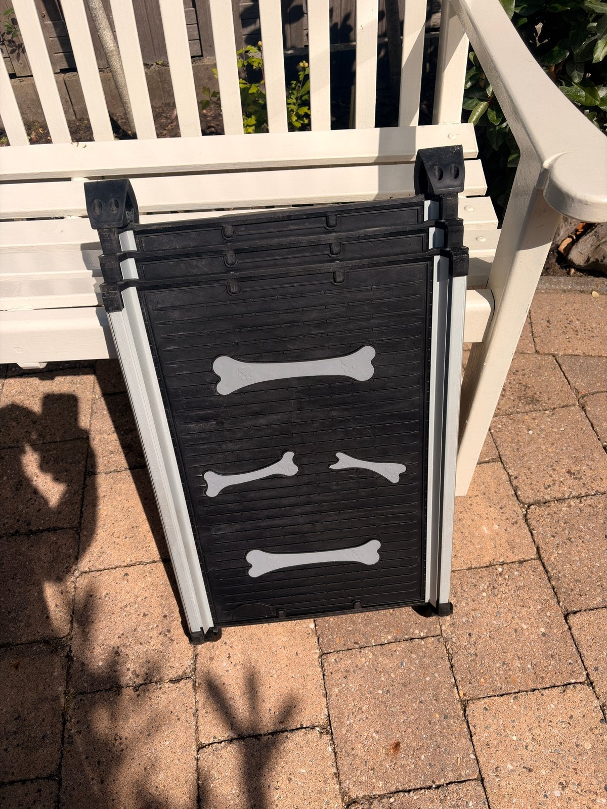 Loop plank hond 3 delig aluminium ( inschuifbaar), Ophalen, Zo goed als nieuw, Hondenloopplank