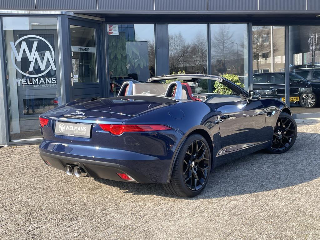 Jaguar F-Type 3.0 V6 400 PK Convertible Sportstoelen | 19 in, Auto's, Jaguar, Automaat, Achterwielaandrijving, Automatische klimaatregeling