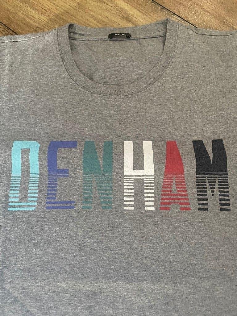 Denham shirt te koop, Ophalen of Verzenden, Zo goed als nieuw, Maat 56/58 (XL), Grijs