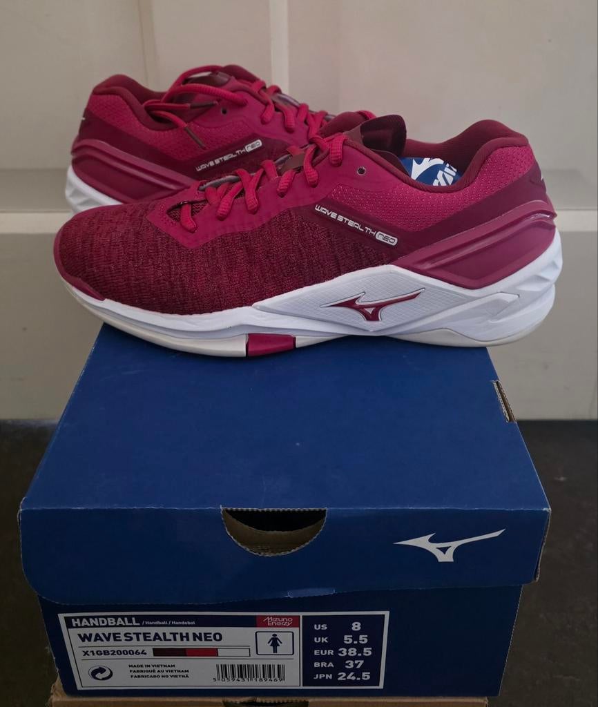 Mizuno Wave Stealth Neo Handbalschoenen 38,5 - Nieuw in doos, Ophalen of Verzenden, Nieuw