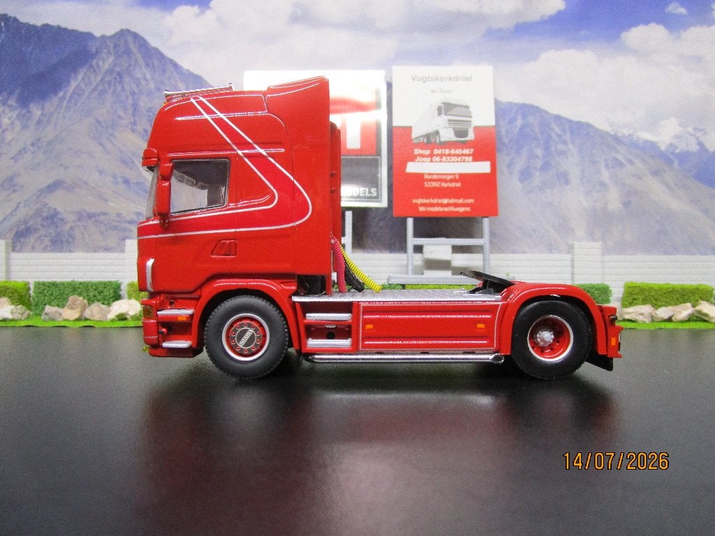 nieuw wsi 01-4988 leon hogendoorn scania 4 topline 4x2, Hobby en Vrije tijd, Modelauto's | 1:50, Ophalen of Verzenden, Nieuw, Bus of Vrachtwagen