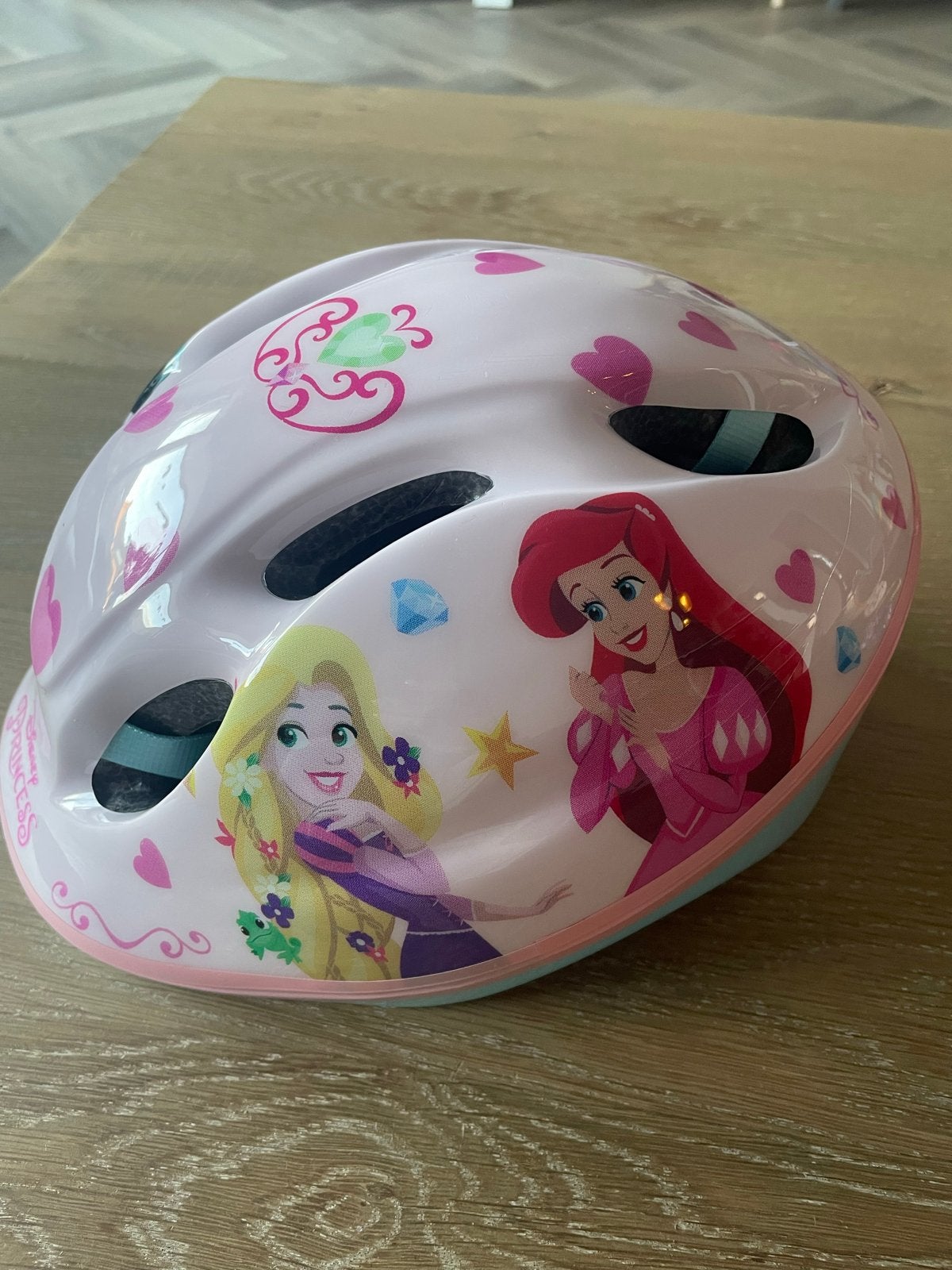 Roze Disney Princess Fietshelm voor Kinderen, Ophalen, Zo goed als nieuw, Overige maten, Meisje