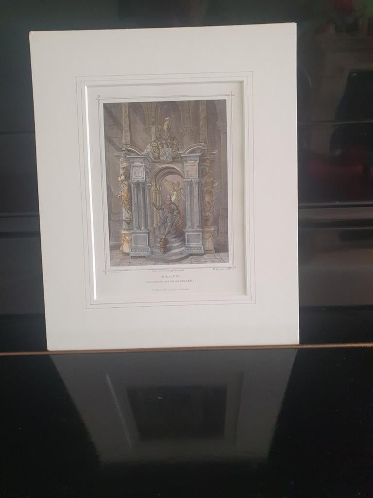 Praalgraf van Willem van Oranje Joh  Leonardus Terwen Delft, Ophalen