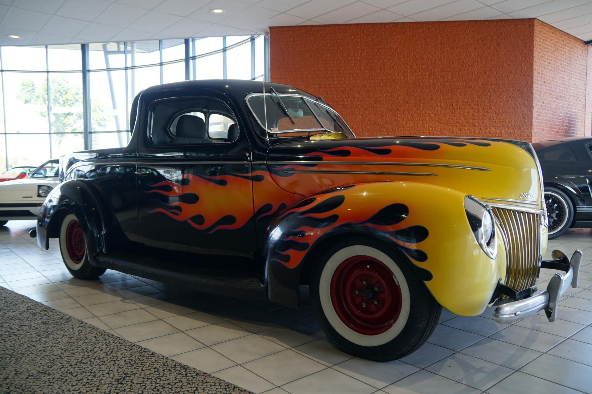 Ford USA De Luxe PICK-UP 1939, Stof, Overige modellen, 4 cilinders, Zwart