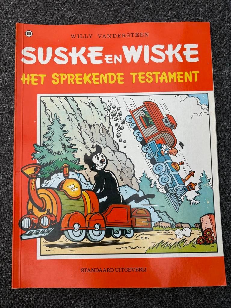 Suske en Wiske - Het Sprekende Testament (nr. 119), Eén stripboek, Ophalen of Verzenden, Gelezen