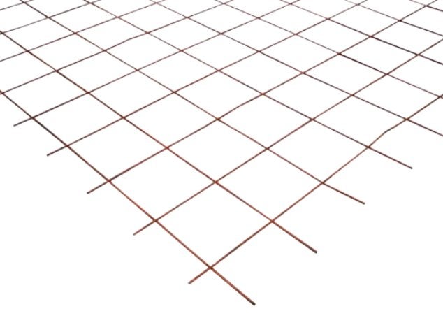 Partij bouwstaalmatten 5, 6 en 8 mm, Ophalen