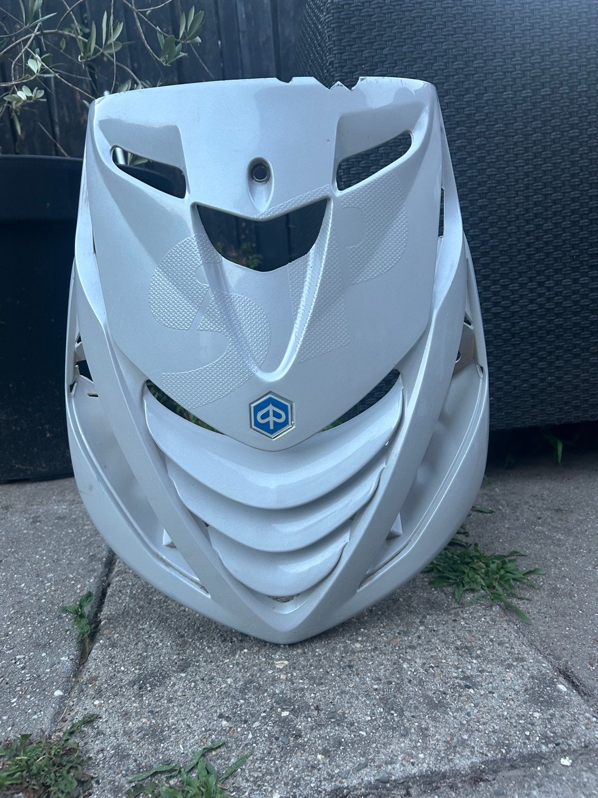 Piaggio Zip SP Kappen Set - Wit, Ophalen, Gebruikt, Kap, Piaggio