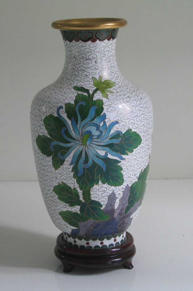 Cloisonne vaas -  295, Ophalen