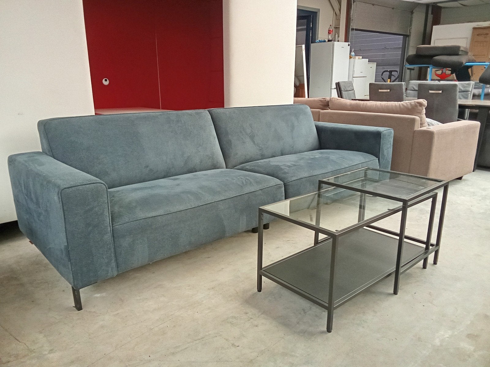 bank trendhopper 270 cm breed, ., 125 cm of meer, Ophalen of Verzenden, Zo goed als nieuw