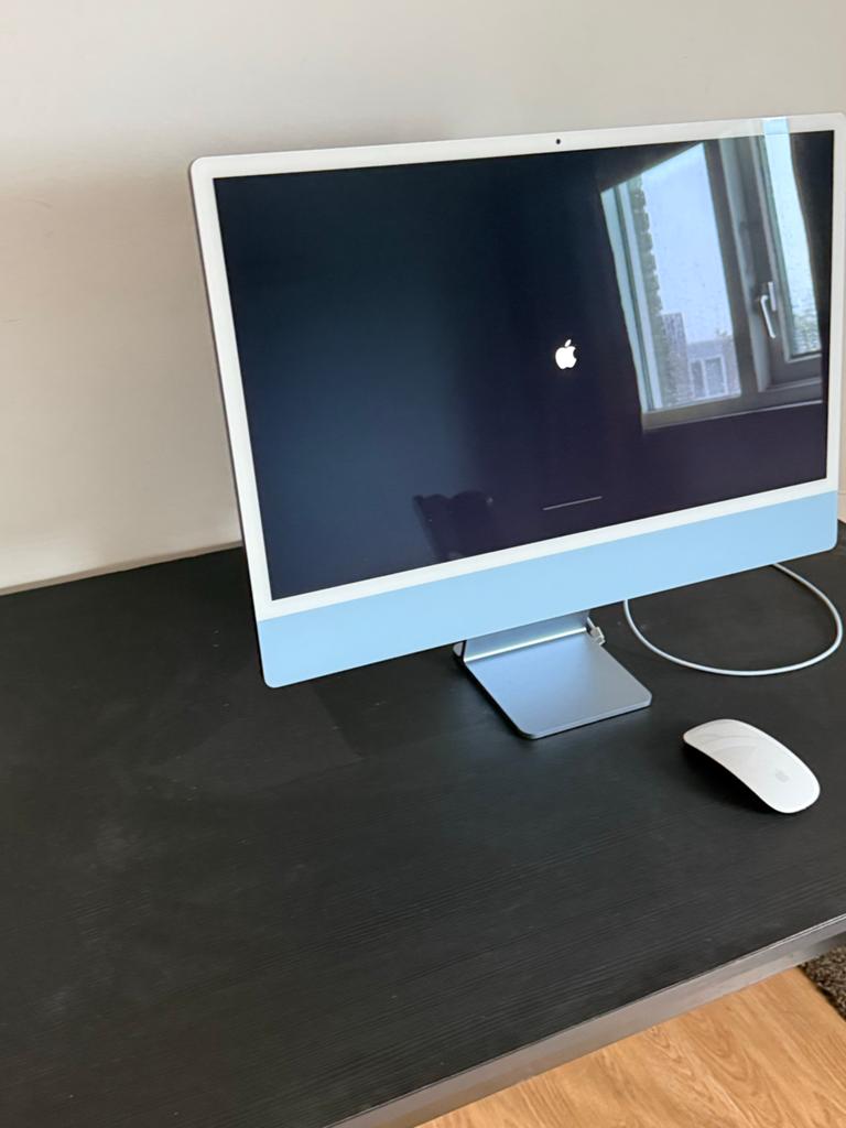iMac 2021 (M1) - nieuwstaat excl. toetsenb, Computers en Software, IMac, Ophalen of Verzenden, Zo goed als nieuw, Onbekend