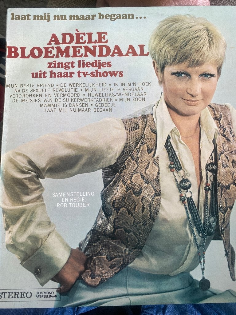 Adèle Bloemendaal - Laat Mij Nu Maar Begaan LP (1969), Ophalen of Verzenden, Gebruikt, 12 inch, Overige genres