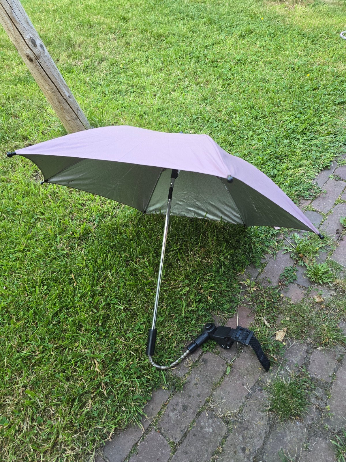 Universele kinderwagen parasol - lila, Ophalen, Gebruikt, Overige merken