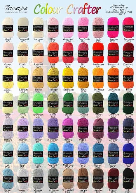 Colour crafter, Ophalen of Verzenden, Nieuw, Breien of Haken, Wol of Garen
