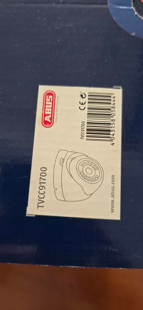 ABUS TVCC91700 Analoge Dome Camera IR 720 TVL, Ophalen of Verzenden, Nieuw, Buitencamera