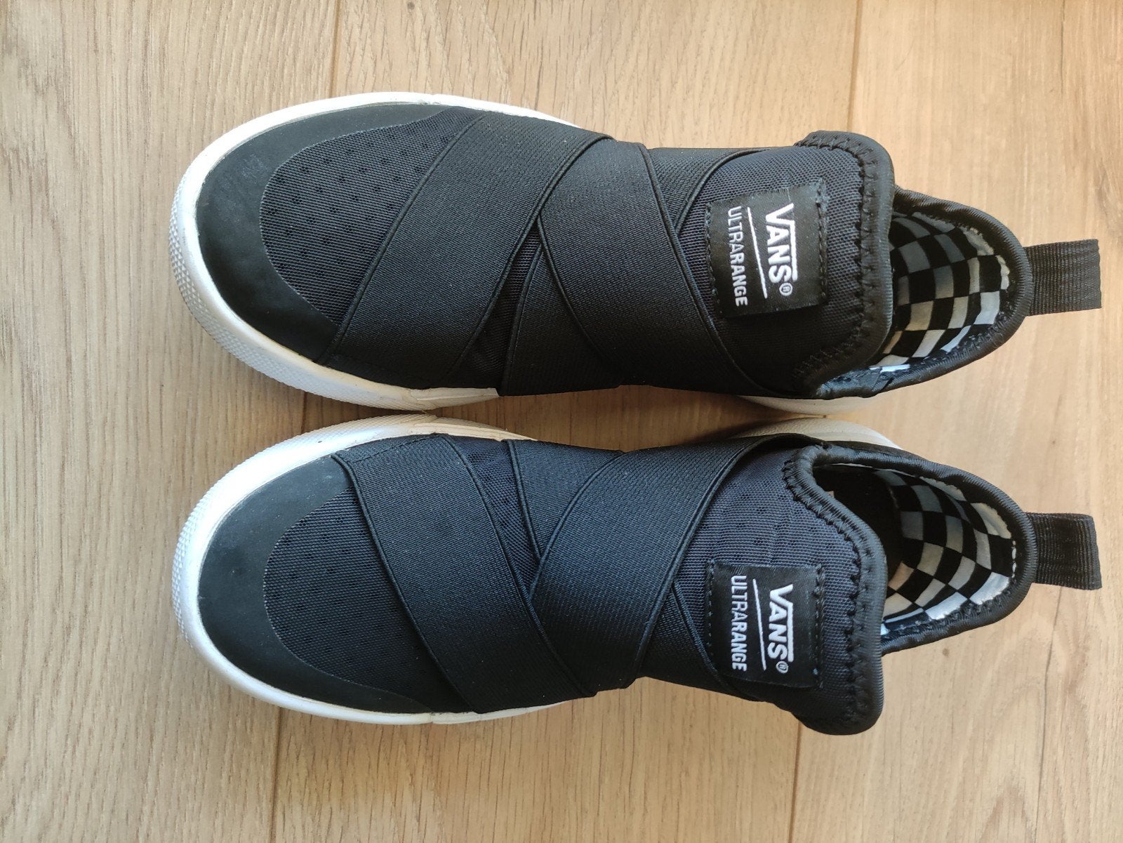 Vans schoenen, zwart, maat 36.5 (valt groot), Ophalen, Zwart, Sneakers of Gympen, Gedragen