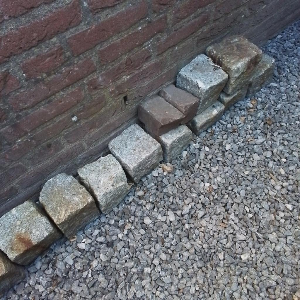 Kasseien, z,g kinderkopjes 12 stuks, Ophalen