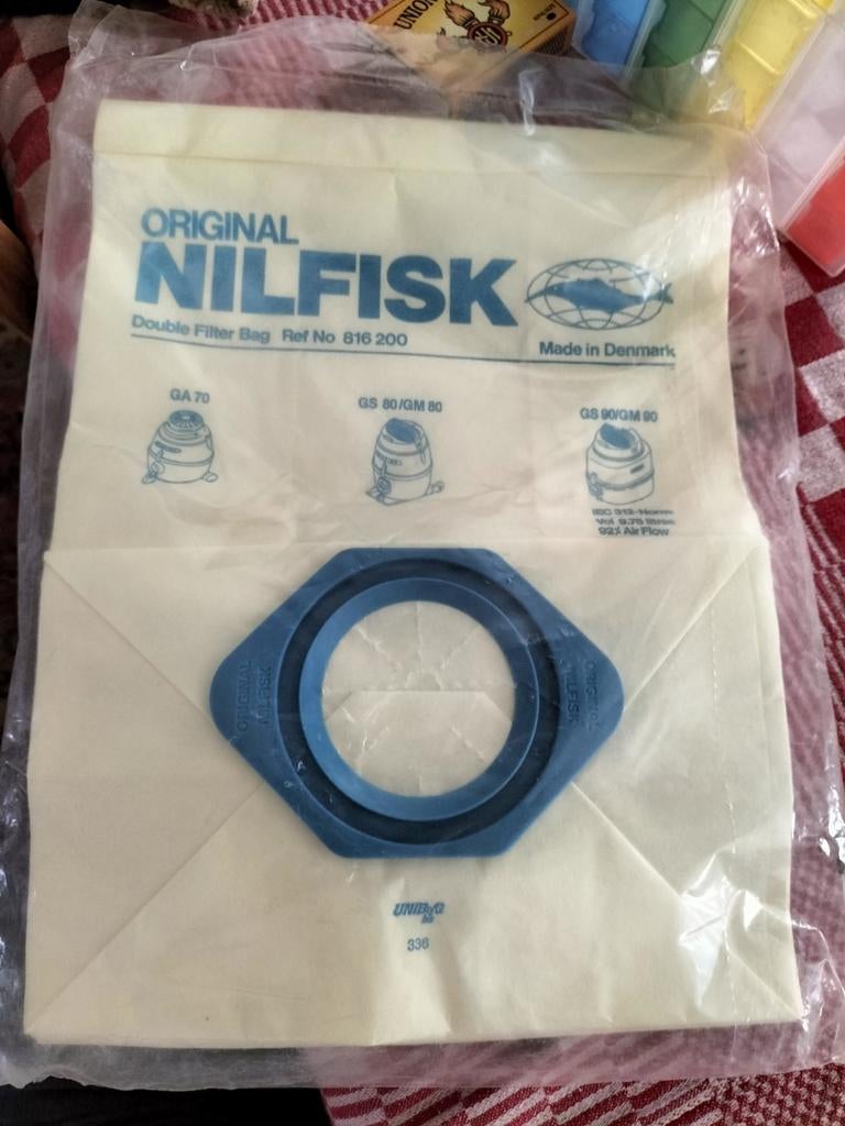 Originele Nilfisk stofzakken GA 70, GS/GM 80, GS/GM 90, Ophalen of Verzenden, Nieuw, Stofzak, Overige typen