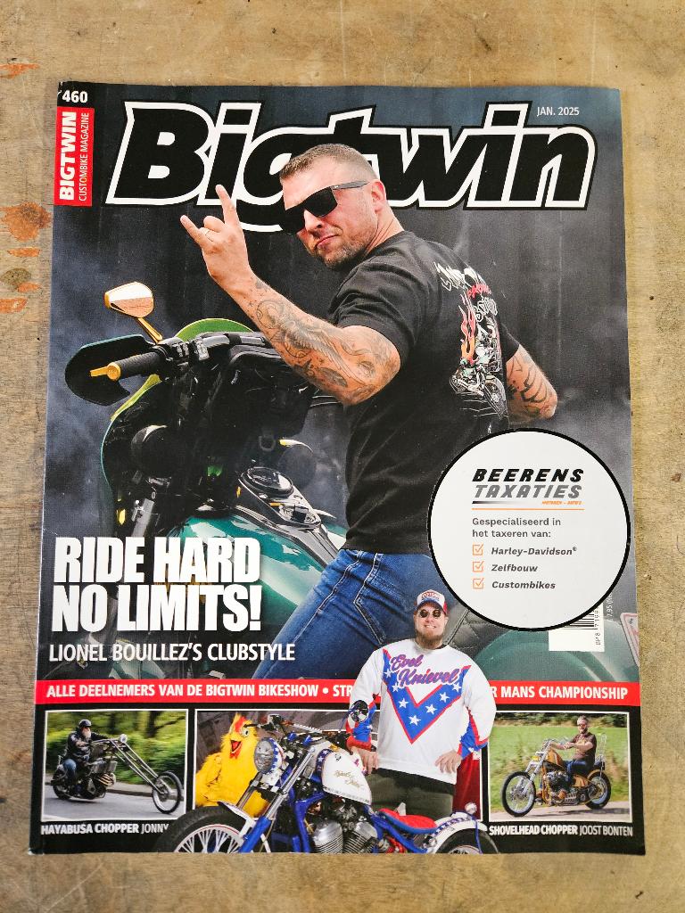 Bigtwin Custombike Magazine, Boeken, Ophalen of Verzenden, Zo goed als nieuw