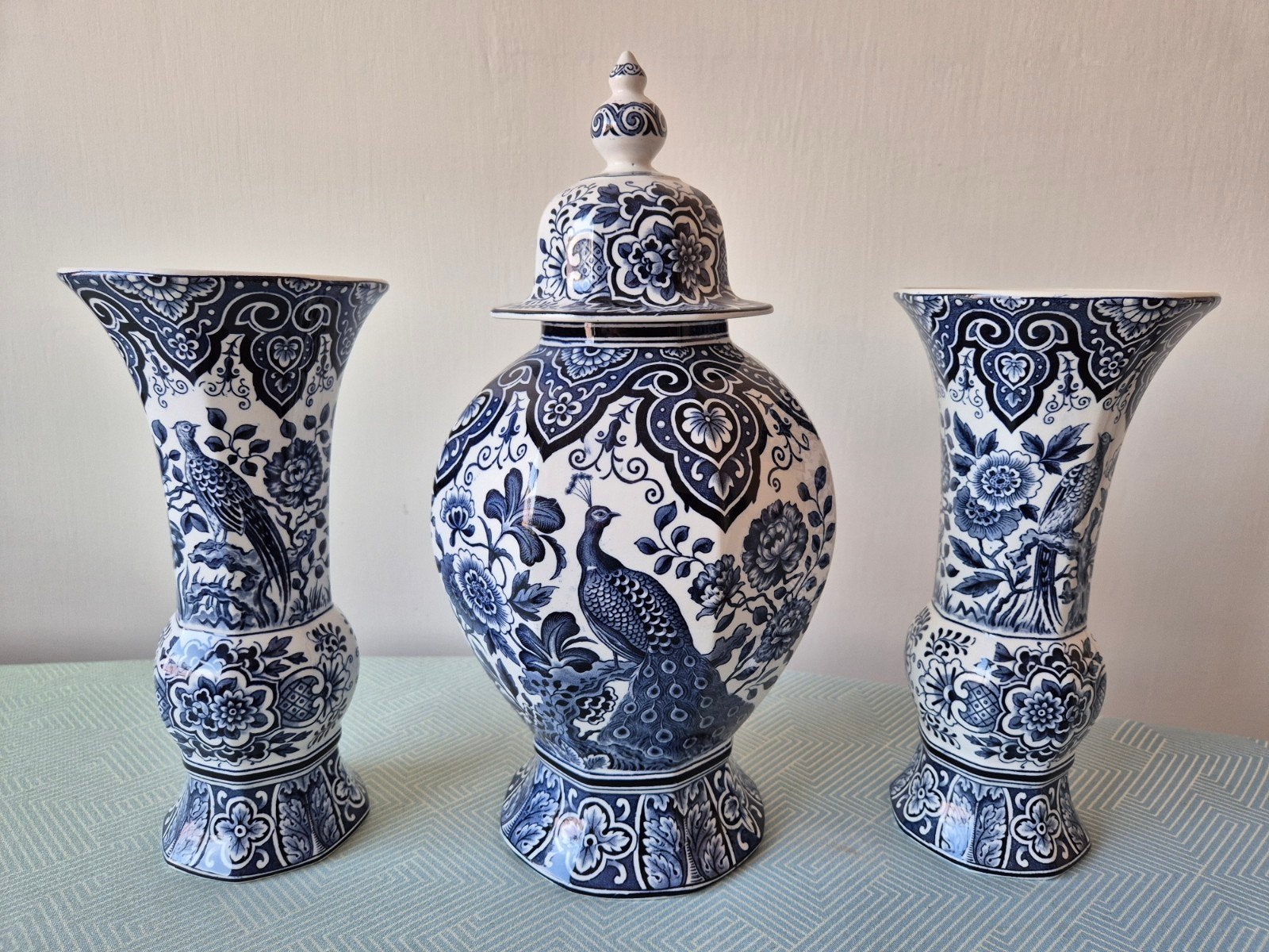 Kaststel Vieux Delft Maestricht Pauw, Ophalen