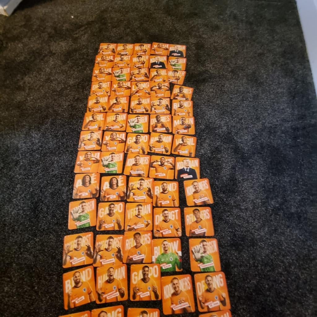 Jumbo voetbalplaatjes Oranje EK WK, Ophalen of Verzenden, Gebruikt, Overige binnenlandse clubs, Poster, Plaatje of Sticker