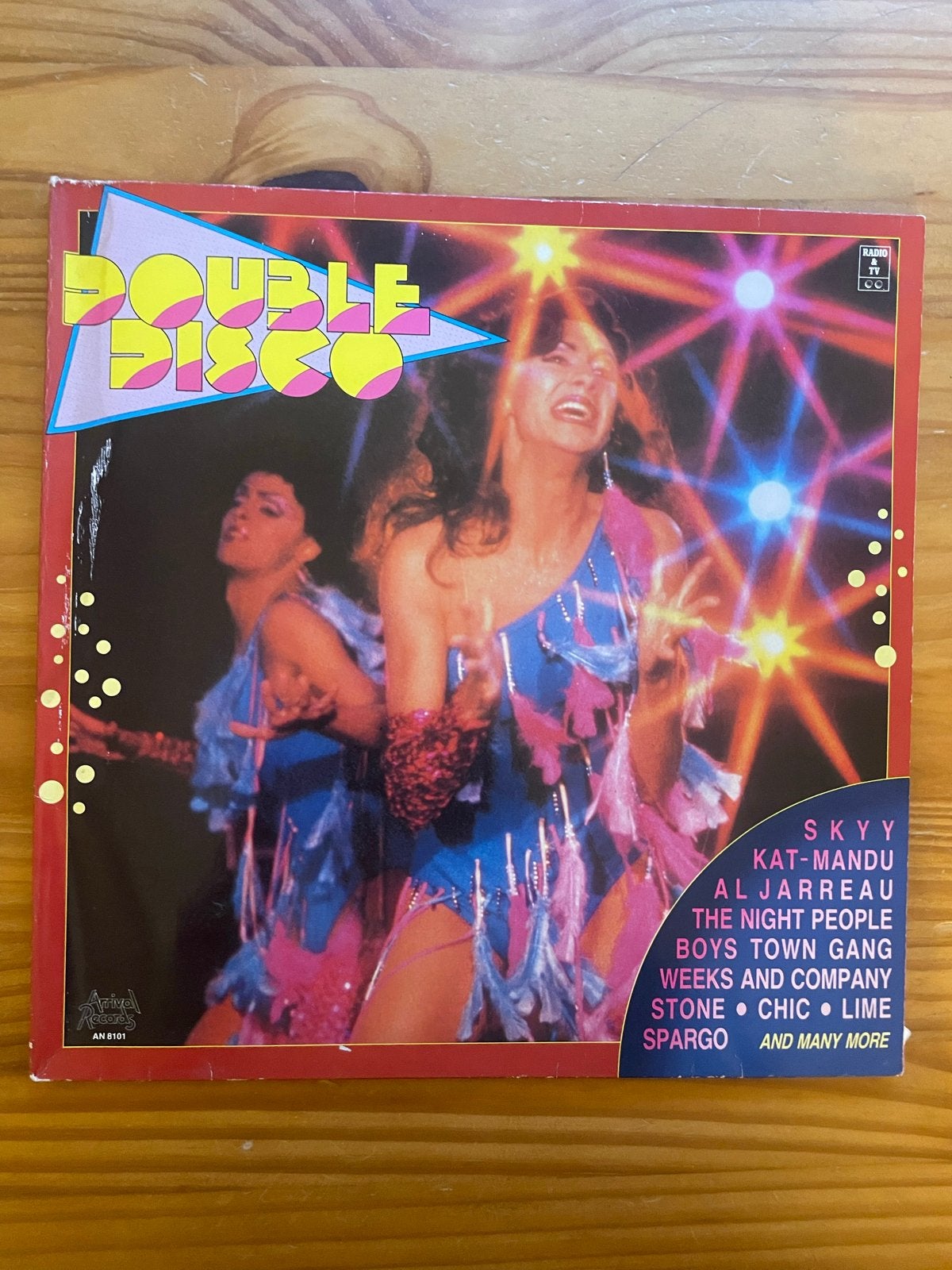 Double Disco LP - Diverse Artiesten (1980s Disco), Cd's en Dvd's, Vinyl | Pop, Gebruikt, 1980 - 1989, Ophalen of Verzenden, Complilatie