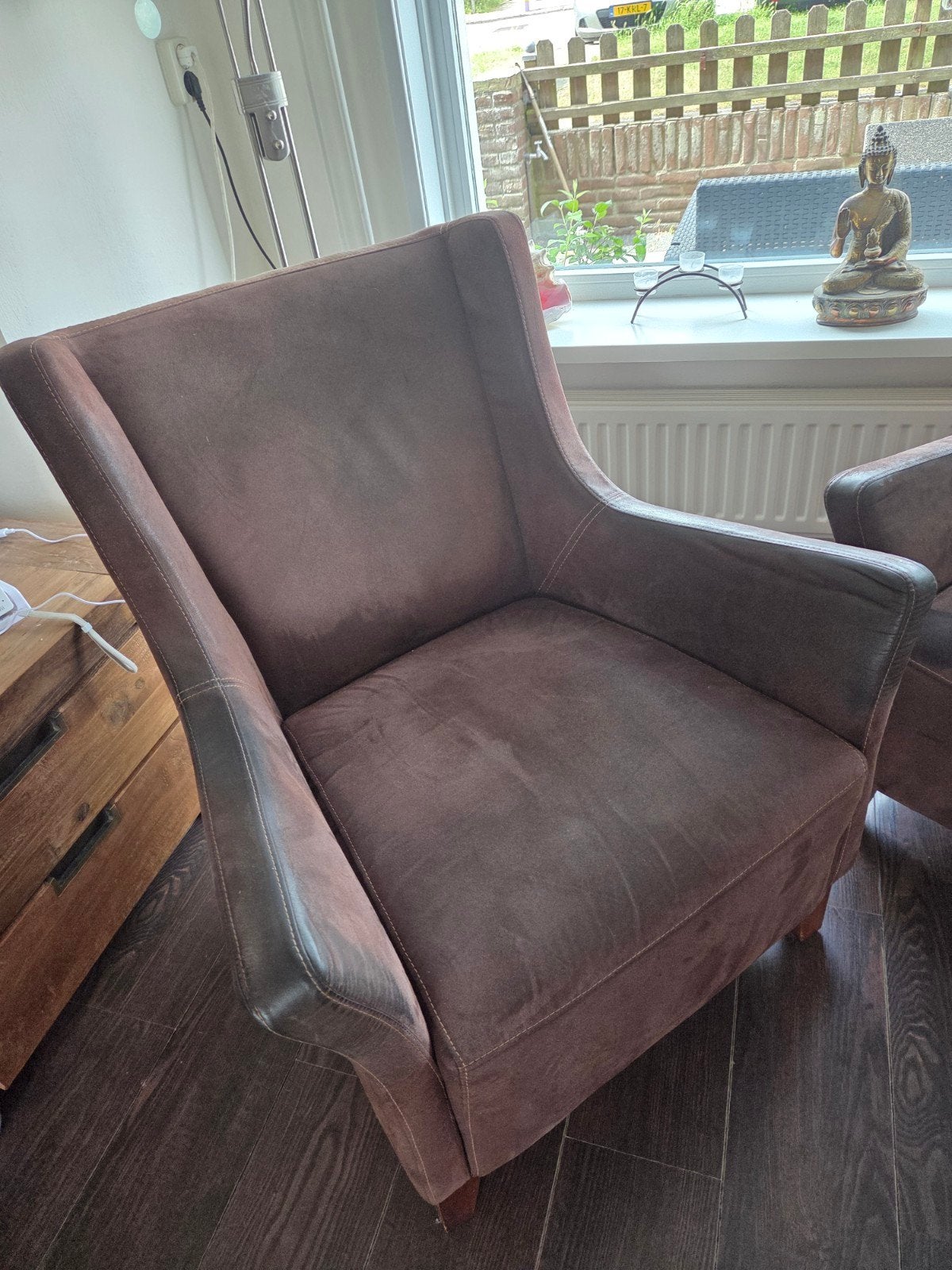 2 Fauteuils, Ophalen, Gebruikt, 75 tot 100 cm, 50 tot 75 cm
