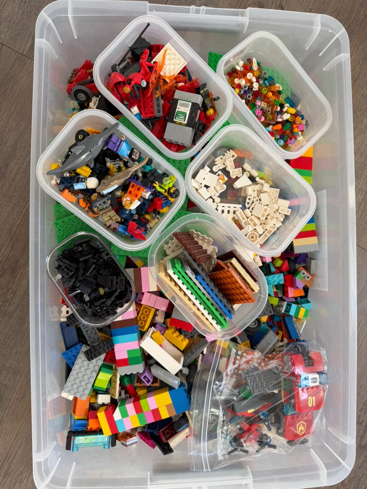 Grote partij originele LEGO – 8+ KG – 19 sets + bouwboekjes, Gebruikt, Lego, Complete set, Ophalen