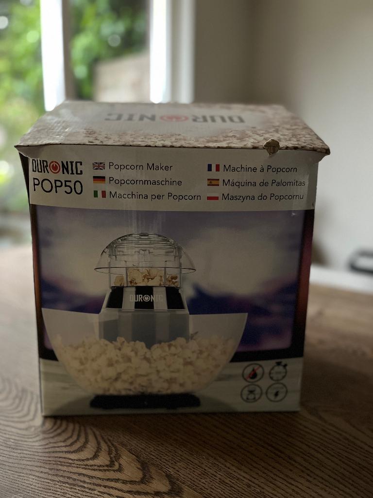 Popcorn machine, Huis en Inrichting, Keuken | Keukenbenodigdheden, Ophalen, Overige typen, Kunststof, Zo goed als nieuw