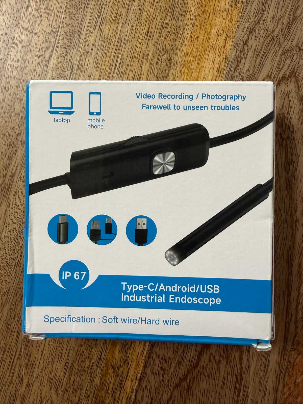 Industriële endoscoop Type-C/Android/USB IP67, Ophalen of Verzenden, Nieuw