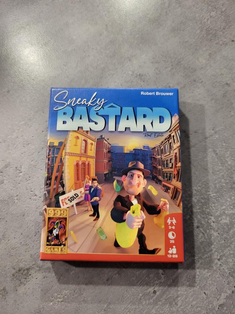 Sneaky bastard kaartspel 999 games kaarten nieuw in folie, Ophalen of Verzenden