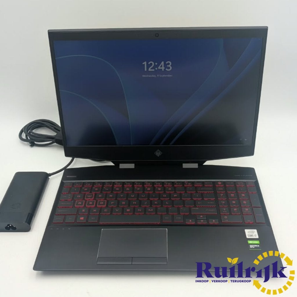 HP Omen Gaming Laptop i7 10th Gen GTX1650 Ti - Nette staat, Computers en Software, Windows Laptops, HP, Zo goed als nieuw, Support@hp.com