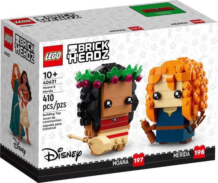 Lego Brickheadz Disney Moana & Merida nr 40621, Lego, Lego, BrickHeadz, Lego
