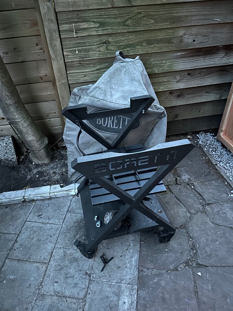 Boretti X Frame onderstel en hoes Ceramica L, Ophalen, Gebruikt
