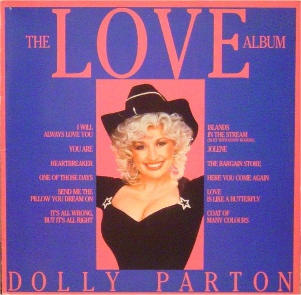 Country Pop L.P. (1983) Dolly Parton - the LOVE Album, LP, Gebruikt, Pop, Ophalen of Verzenden