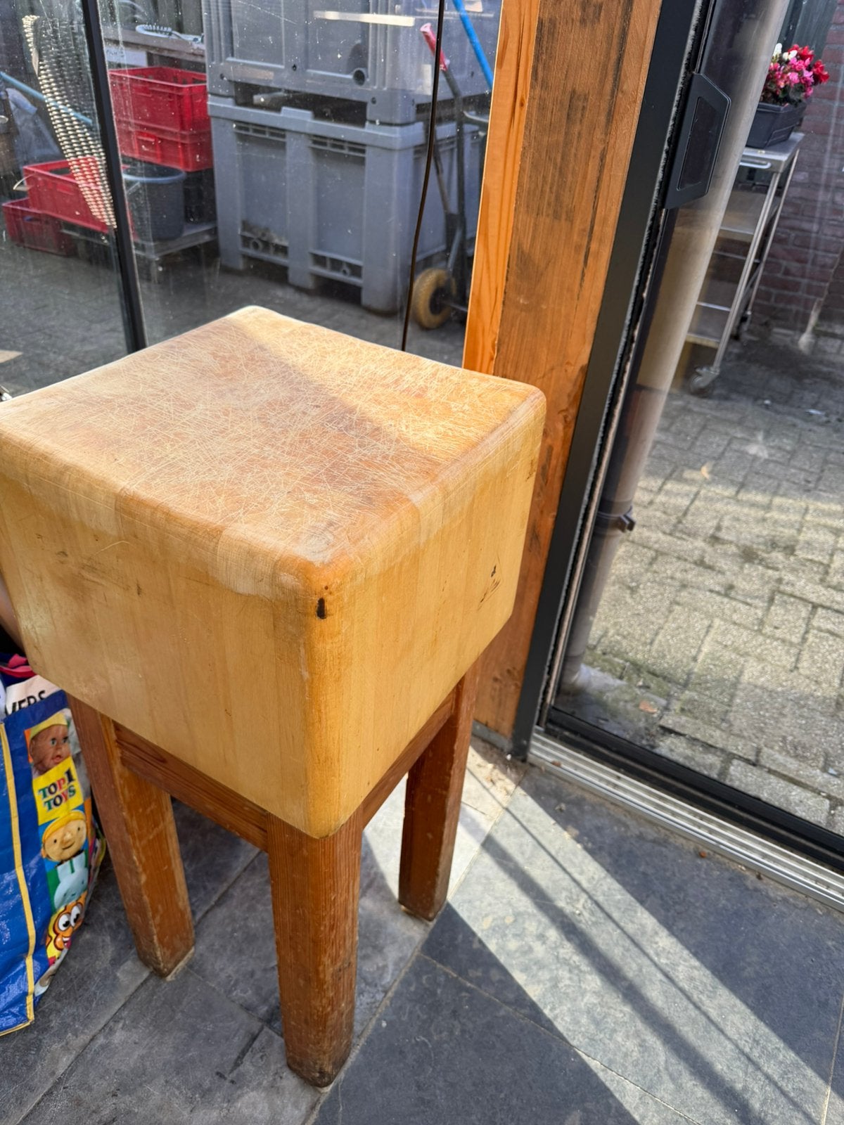 Slagers hakblok, Ophalen of Verzenden