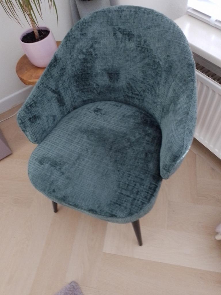 2 Zo goed als nieuwe kleine fauteuils, Ophalen, Minder dan 75 cm, Zo goed als nieuw, Stof