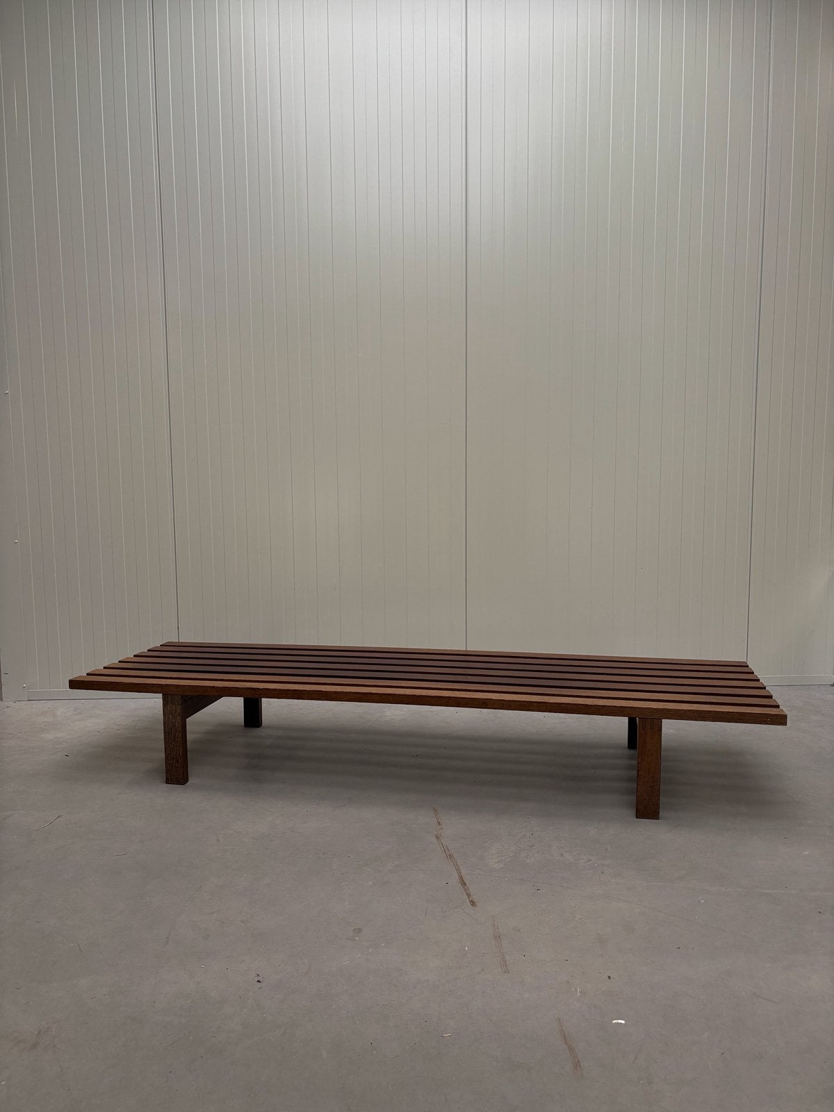 Martin visser zb lattenbank wenge, Ophalen, Minder dan 50 cm, 125 cm of meer, Leer