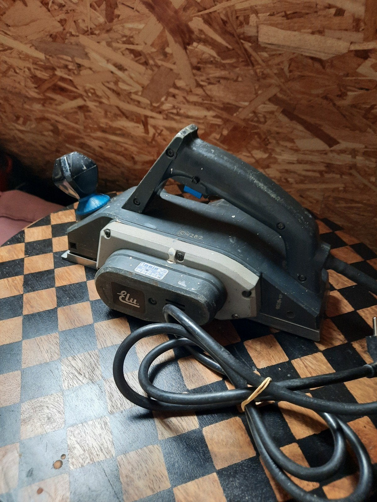 Elu elektrische schaafmachine - Professionele kwaliteit, Ophalen of Verzenden, Gebruikt, Overige typen, Overige merken