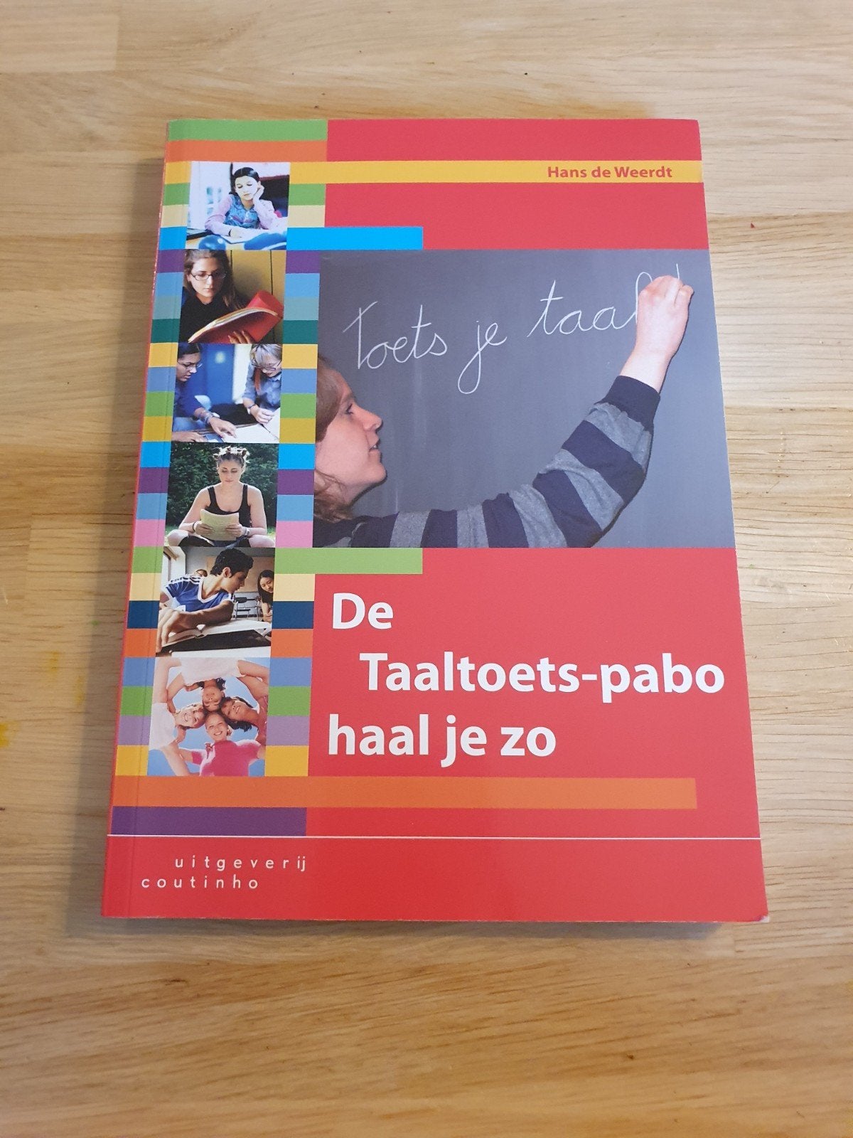 Boek voor de PABO: De taaltoets-pabo haal je zo, Boeken, H. de Weerdt, Zo goed als nieuw, Alpha, HBO