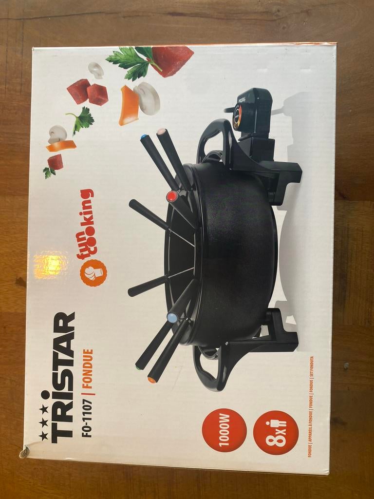 Tristar FO-1107 Fondue - 8 personen, 1000W, Ophalen, Zo goed als nieuw, 8 personen of meer