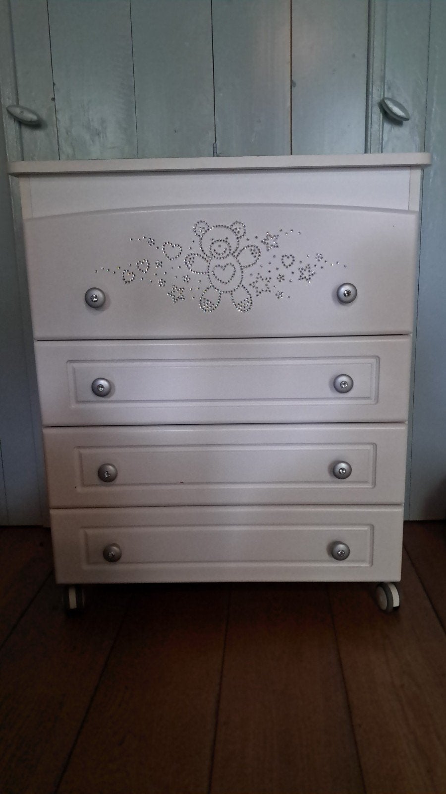 Complete Babykamer Set: Commode, Gebruikt, 50 tot 70 cm, Ophalen of Verzenden, 100 cm of meer